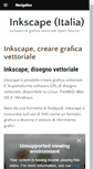 Mobile Screenshot of inkscape.it