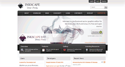 Desktop Screenshot of inkscape.org