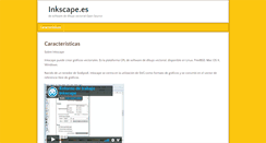 Desktop Screenshot of inkscape.es